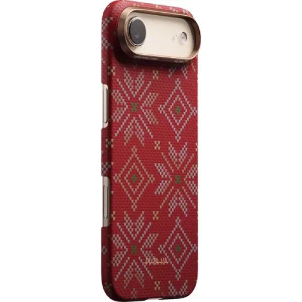 Чехол для iPhone Pitaka Threads of Winter Case Scarlett для iPhone Air