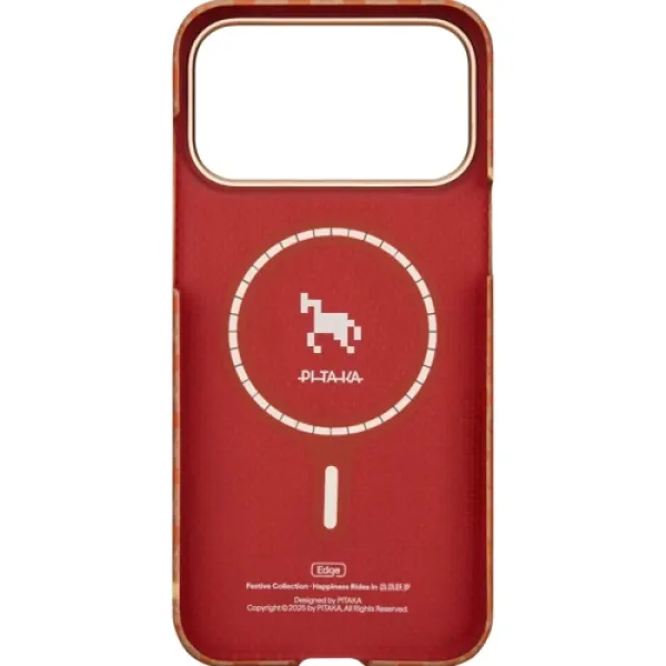 Чехол для iPhone Pitaka Edge Case PitaTap Amber для iPhone 17 Pro