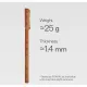 Чехол для iPhone Pitaka Edge Case PitaTap Amber для iPhone 17 Pro