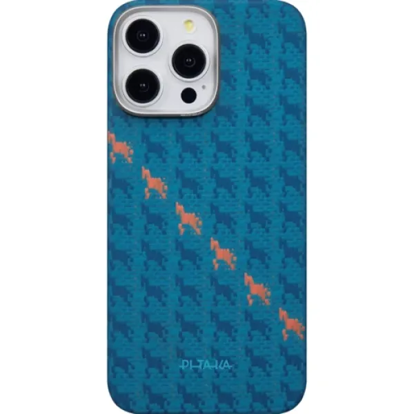 Чехол для iPhone Pitaka Edge Case PitaTap Indigo для iPhone 16 Pro Max