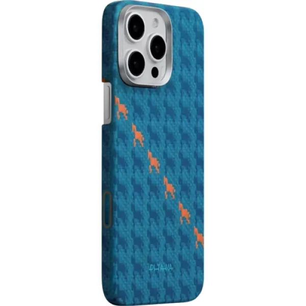 Чехол для iPhone Pitaka Edge Case PitaTap Indigo для iPhone 16 Pro