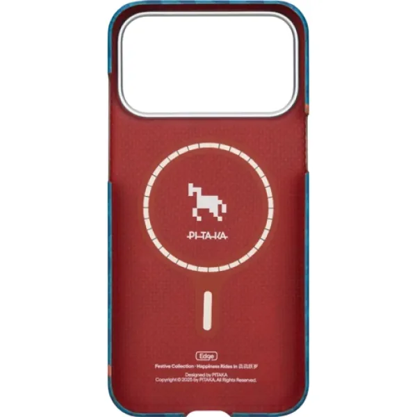 Чехол для iPhone Pitaka Edge Case PitaTap Indigo для iPhone 17 Pro Max