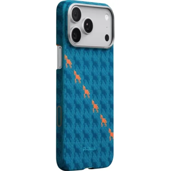 Чехол для iPhone Pitaka Edge Case PitaTap Indigo для iPhone 17 Pro