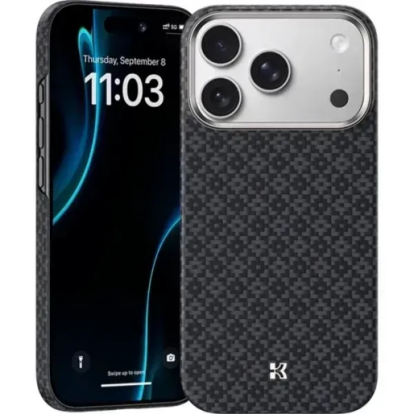 Чехол Benks MagClap ArmorGrid ArmorAir Obsidian Black for iPhone 17 Pro Max