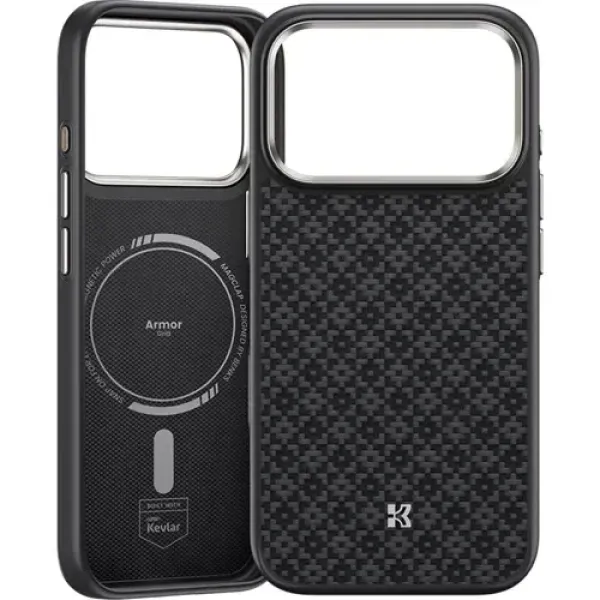 Чохол Benks MagClap ArmorGrid ArmorPro Obsidian Black for iPhone 17 Pro Max