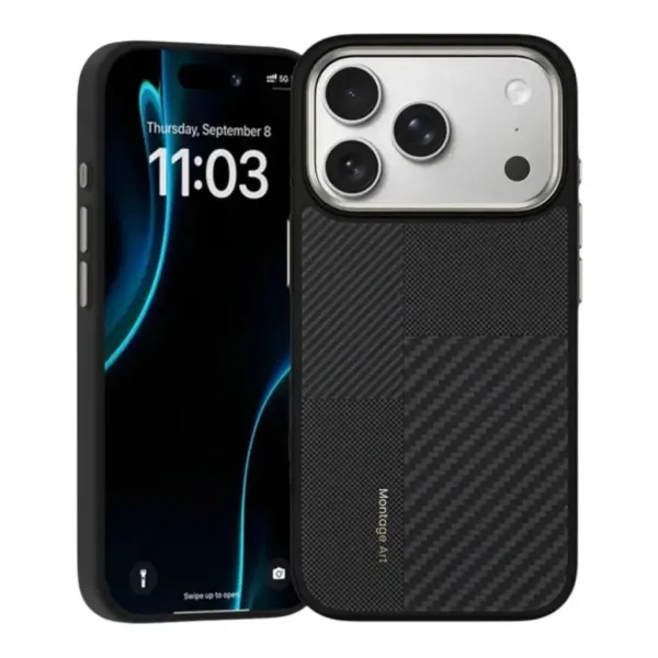 Чохол Benks MagClap ArmorAir Case Montage Black for iPhone 17 Pro