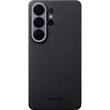 Чехол для телефона Pitaka Edge Case Aaron Button 600D Twill Black/Grey (KS2601U) для Samsung S948 Galaxy S26 Ultra