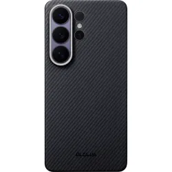 Чохол для телефона Pitaka Edge Case Aaron Button 600D Twill Black/Grey (KS2601U) для Samsung S948 Galaxy S26 Ultra