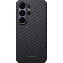 Чехол для телефона Pitaka Cairn Case Aaron Button 600D Twill Black/Grey (PBS2601U) для Samsung S948 Galaxy S26 Ultra