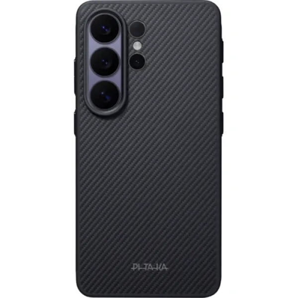 Чехол для телефона Pitaka Cairn Case Aaron Button 600D Twill Black/Grey (PBS2601U) для Samsung S948 Galaxy S26 Ultra