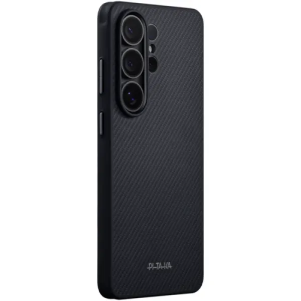 Чехол для телефона Pitaka Cairn Case Aaron Button 600D Twill Black/Grey (PBS2601U) для Samsung S948 Galaxy S26 Ultra