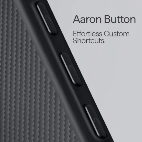 Чехол для телефона Pitaka Cairn Case Aaron Button 600D Twill Black/Grey (PBS2601U) для Samsung S948 Galaxy S26 Ultra