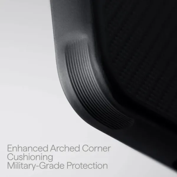 Чехол для телефона Pitaka Cairn Case Aaron Button 600D Twill Black/Grey (PBS2601U) для Samsung S948 Galaxy S26 Ultra