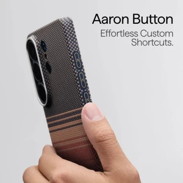 Чехол для телефона Pitaka Edge Case Aaron Button Moment Sunset (KS2603U) для Samsung S948 Galaxy S26 Ultra