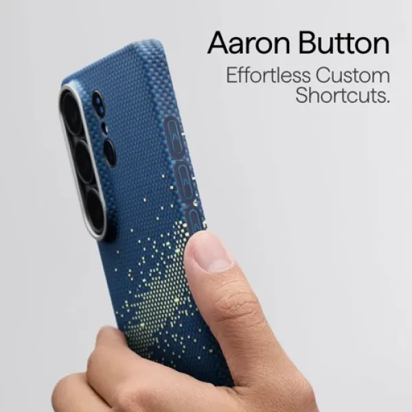 Чехол для телефона Pitaka Edge Case Aaron Button Moment Milky way galaxy (KS2605U) для Samsung S948 Galaxy S26 Ultra