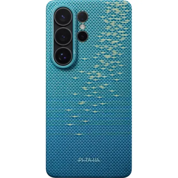 Чехол для телефона Pitaka Edge Case Aaron Button Lucid Blue (KS2607U) для Samsung S948 Galaxy S26 Ultra