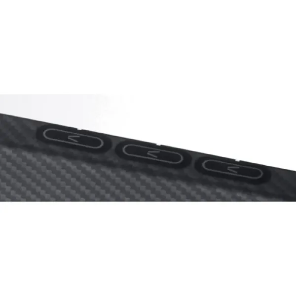 Чехол для телефона Pitaka Edge Case Aaron Button 600D Twill Black/Grey (KS2601) для Samsung S942 Galaxy S26