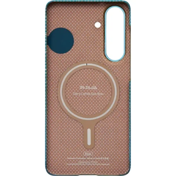 Чехол для телефона Pitaka Edge Case Aaron Button Golden Glint для Samsung S942 Galaxy S26