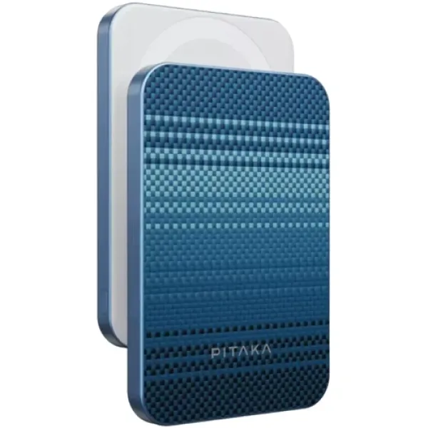 Внешний аккумулятор Pitaka Power Bank 10000mAh Aramid Fiber Magnetic 15W Moonrise (PBQ2503)