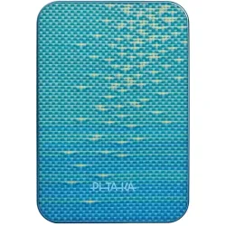Зовнішній акумулятор Pitaka Power Bank 10000mAh Aramid Fiber Magnetic 15W Lucid Blue (PBQ2505)