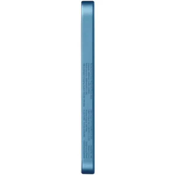 Внешний аккумулятор Pitaka Power Bank 10000mAh Aramid Fiber Magnetic 15W Lucid Blue (PBQ2505)