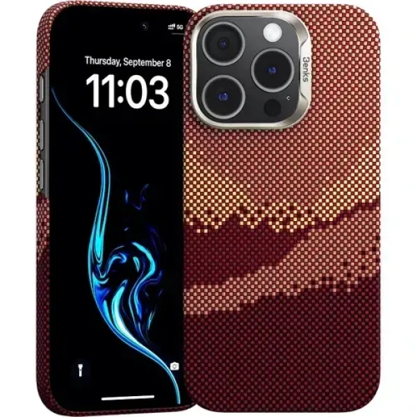 Чохол Benks GoldenTide ArmorAir Case Red for iPhone 16 Pro