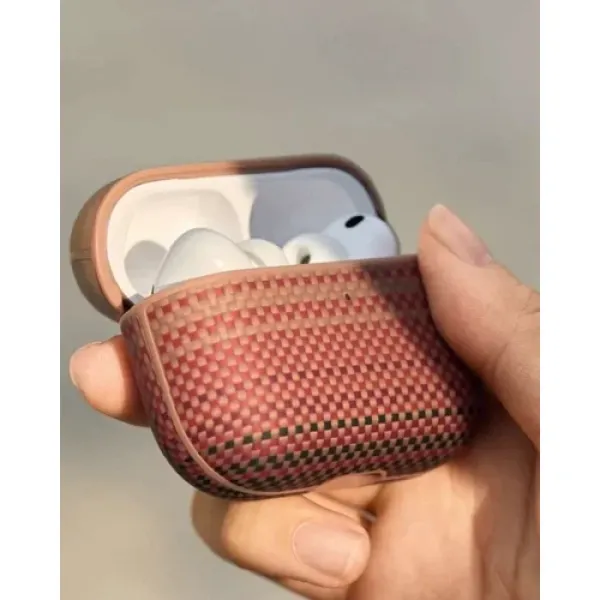 Чехол для наушников Pitaka Aramid Fiber Magnetic Case Sunset (APM2502) для AirPods Pro 3