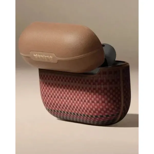 Чехол для наушников Pitaka Aramid Fiber Magnetic Case Sunset (APM2502) для AirPods Pro 3