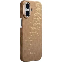 Чехол Pitaka для iPhone 17 Edge Case Golden Glint (KI1701AG)