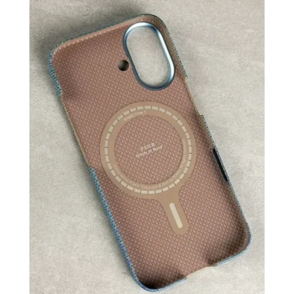 Чехол Pitaka для iPhone 17 Edge Case Lucid Blue (KI1702AG)