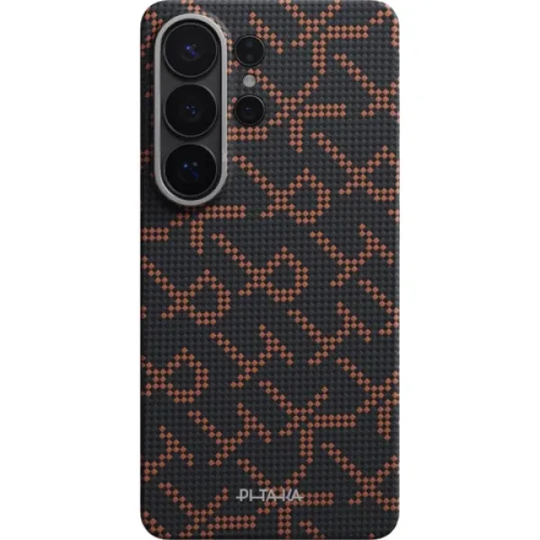 Чeхол Pitaka Edge Case PTK Leaping Orange/Black для Samsung S948 Galaxy S26 Ultra