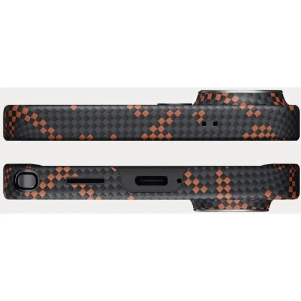 Чeхол Pitaka Edge Case PTK Leaping Orange/Black для Samsung S948 Galaxy S26 Ultra