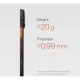 Чехол Pitaka Edge Case PTK Leaping Orange/Black для iPhone 17 Pro Max