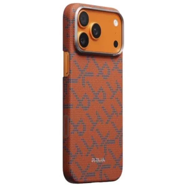 Чехол Pitaka Edge Case PTK Leaping Blue/Orange для iPhone 17 Pro Max