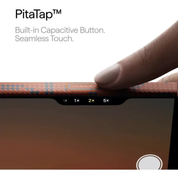 Чехол Pitaka Edge Case PTK Leaping Blue/Orange для iPhone 17 Pro Max
