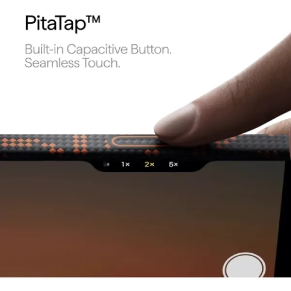 Чехол Pitaka Edge Case PTK Leaping Orange/Black для iPhone 17 Pro