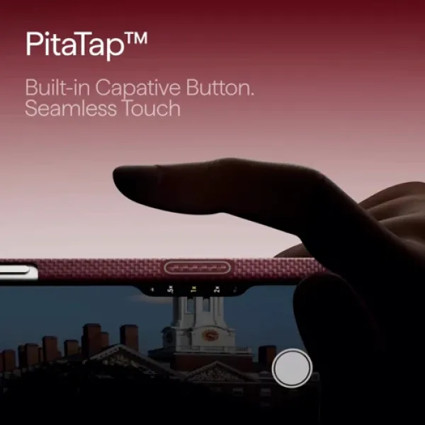 Чехол Pitaka Edge Case PitaTap Harvard Crimson для iPhone 17 Pro Max