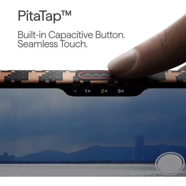 Чехол Pitaka Edge Case PitaTap Ebony для iPhone 17 Pro
