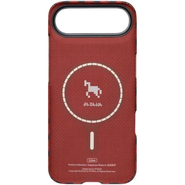 Чехол Pitaka Edge Case PitaTap Maroon для iPhone Air