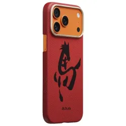 Чехол Pitaka Edge Case PitaTap Cinnabar для iPhone 17 Pro Max