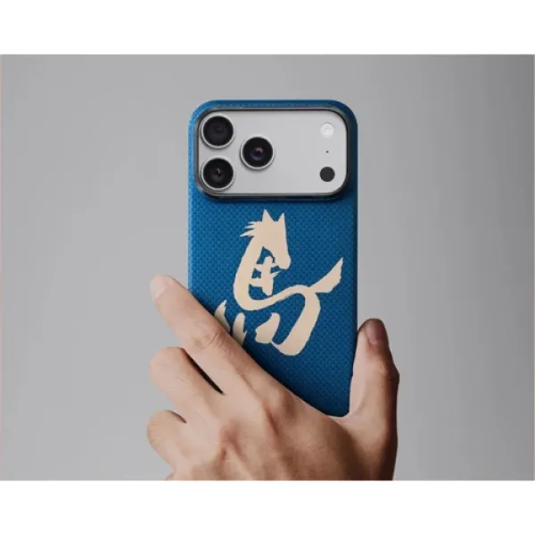 Чехол Pitaka Edge Case PitaTap Azure Green для iPhone 17 Pro Max