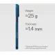 Чехол Pitaka Edge Case PitaTap Azure Green для iPhone 17 Pro Max