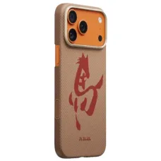 Чехол Pitaka Edge Case PitaTap Gold & Jade для iPhone 17 Pro Max