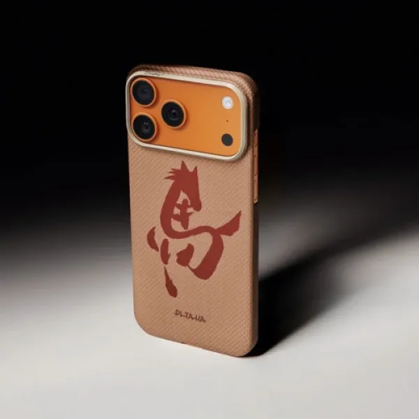 Чехол Pitaka Edge Case PitaTap Gold & Jade для iPhone 17 Pro