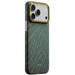 Чехол Pitaka Edge Case PitaTap Dive Green для iPhone 17 Pro Max