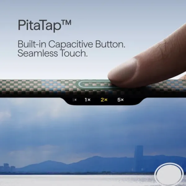 Чехол Pitaka Edge Case PitaTap Dive Green для iPhone 17 Pro Max
