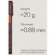 Чехол Pitaka Edge Case PitaTap Burning Orange для iPhone 17 Pro