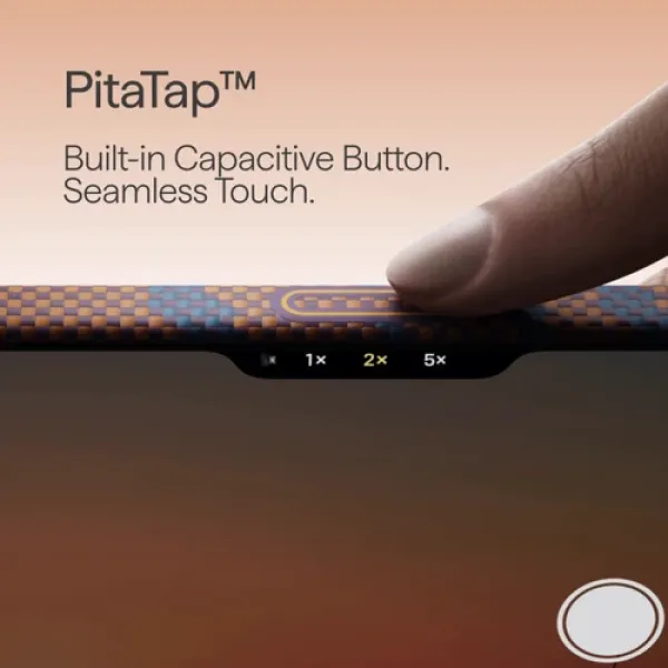 Чехол Pitaka Edge Case PitaTap Burning Orange для iPhone 17 Pro