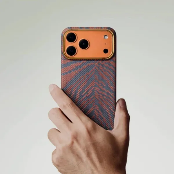 Чехол Pitaka Edge Case PitaTap Burning Orange для iPhone 17 Pro