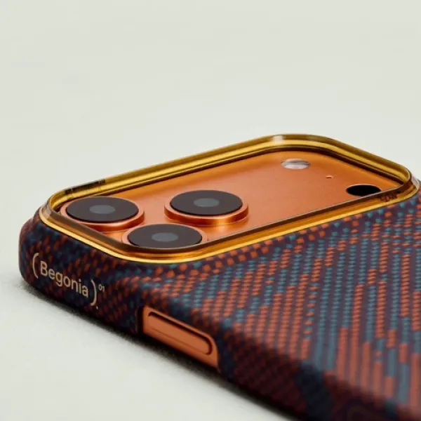 Чехол Pitaka Edge Case PitaTap Burning Orange для iPhone 17 Pro
